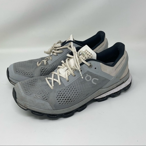 On Running Shoes - Womens Swiss Engineering On Cloud Cloudtec Running Shoes Sz 10 gray